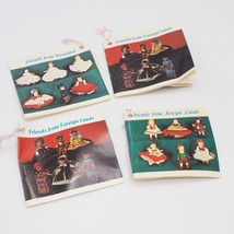 Lot of 4 Madame Alexander Friends From Foreign Lands Hang Tags Mini Catalogs - £18.59 GBP