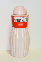Water Sprinkle Laundry Iron Clothes Vintage Plastic PINK Sprinkler Bottl... - $30.00
