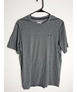 UNDER ARMOUR Heatgear Loose Fit Short Sleeve Mens T-shirt GRAY Size Small - $181.63 MXN