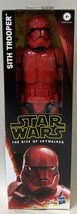 STAR WARS Hero Series The Rise of Skywalker Sith Trooper 12&quot; New/Damaged Box - £18.67 GBP