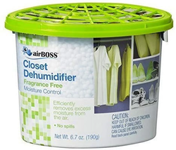 Storage Closet Dehumidifier For Small Spaces Fights Mildew and Odors - £14.00 GBP