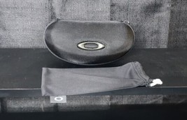 Oakley Half Flak Jacket Black Soft Vault Sunglass Case PLUS Black Microbag NICE - £23.76 GBP