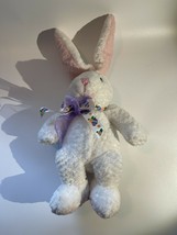DanDee Easter Bunny Plush 9&quot;  with Bow NWT - £11.78 GBP