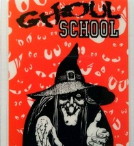 Ghoul School Backstage Pass Horror Comedy Movie Promo Halloween Witch 1990 Orig - £15.81 GBP