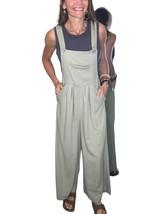 Risen linen jumpsuit in Sage - size L - £30.55 GBP