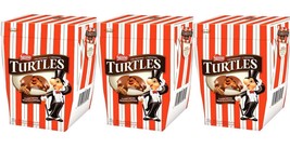 3 Boxes Of Original Turtles Chocolate Candy Pecan Caramel Chocolate 350g Per Box - $69.82