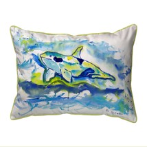 Betsy Drake Orca Extra Large Zippered Pillow 20x24 - £62.29 GBP