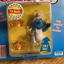 The Smurfs, Im Handy Smurf, Peyo 1996 Irwin, NIP - £7.03 GBP