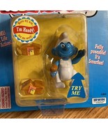 The Smurfs, Im Handy Smurf, Peyo 1996 Irwin, NIP - $12.32 CAD