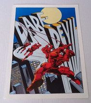 Rare vintage original 1978 Marvel Comics Daredevil poster:1970s bronze age pinup - $29.46