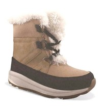 Cat &amp; Jac Tan Girls&#39; Kasey Faux Fur Thermolite Winter Boots - £14.83 GBP