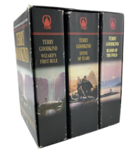 The Sword of Truth Boxed Set Books 1 - 3 by Terry GoodKind Wizard Stone Blood - £18.21 GBP