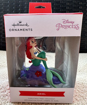 Hallmark 2022 Disney Princess The Little Mermaid ARIEL Christmas Ornament New - £15.68 GBP