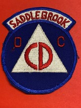 WWII, CIVIL DEFENSE, SADDLEBROOK, DC, PATCH, CUT EDGED, ON TWILL, NO GLOW - $7.50