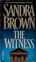 The Witness by Sandra Brown / 1996 Warner Paperback Suspense - £0.90 GBP