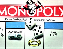 Monoply Board Game - Parker Brothers Real Estate Trading Game  - £15.19 GBP