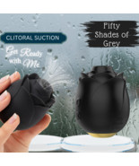 Fifty Shades of Grey - Hearts & Flowers Nipple Clitoral Suction Rose Vibrator 