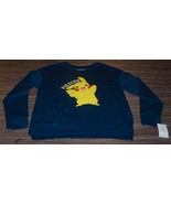 WOMEN&#39;S TEEN Nintendo POKEMON PIKACHU Crew Sweatshirt LARGE NEW w/ TAG - £23.71 GBP