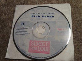 Sweet and Low by Rich Cohen Disc 1 Only (CD Audiobook, 2006) - $5.99