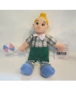 Wizard of Oz Lollipop Munchkin Boy Vtg Plush Beanie Doll Warner Bro.Coll... - $10.00