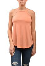 Free People Womens Tank Top Valette Coral Reef Pink Size Xs OB817255 - £29.30 GBP