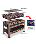 Multi Game Table - 4 In 1 Air Hockey - Foosball - Pool Table and Table T... - €564,75 EUR