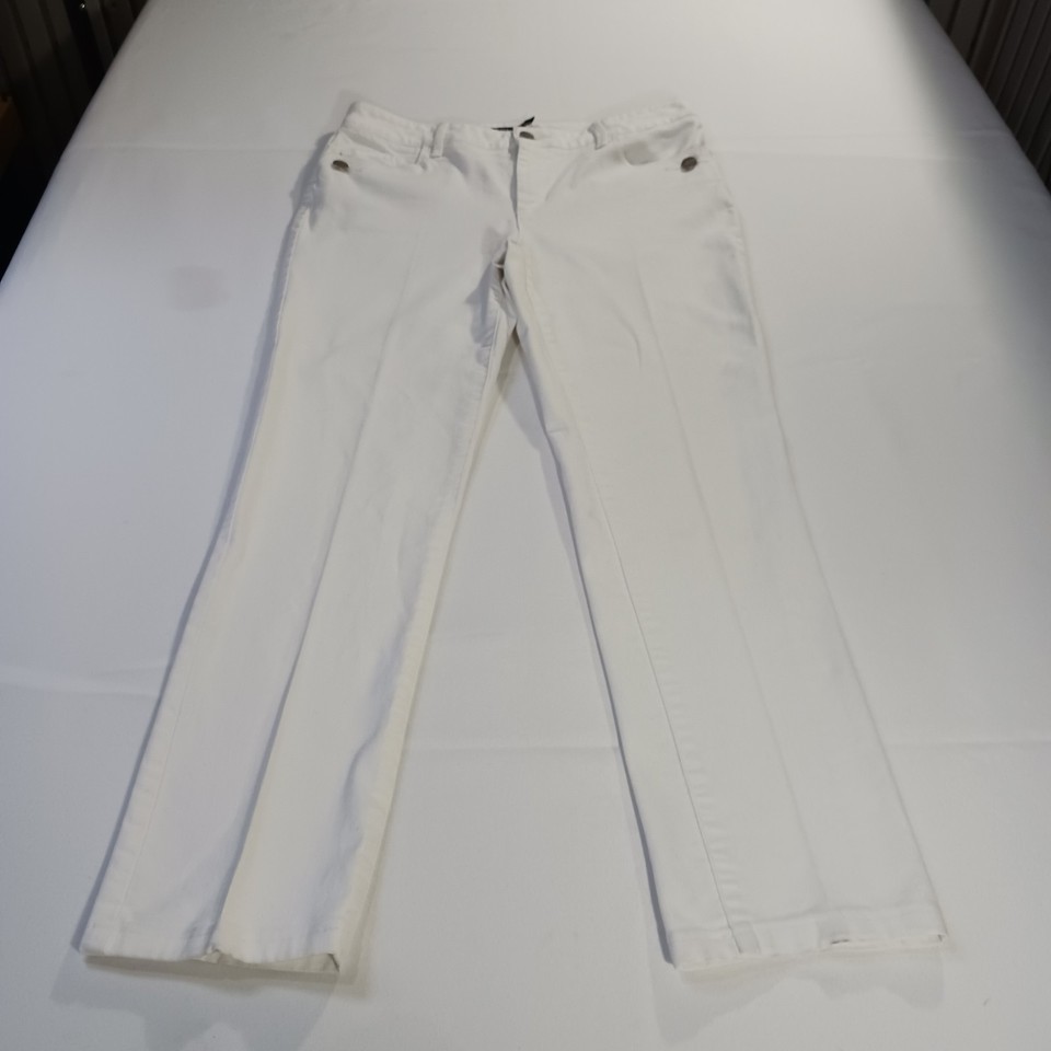 Black Label By Chico's Jeans Women's Cotton Blend No Size Tag Measured (31×28) Item image 14