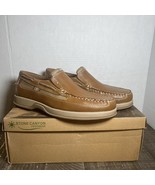 Mens Brown Loafers Size 8 Stone Canyon Comfort - $68.37 CAD