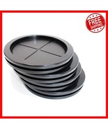 4 Pcs Black Round Rubber Plugs for Wiring, 3-9/16 in ID – Easy Installat... - $627.23 MXN