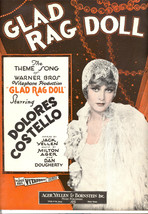 Glad Rag Doll, sheet music - $7.00