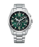 Citizen Men's Promaster Land Eco-Drive Green Dial Silvertone Stainless Steel  - $574.95