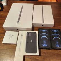 EMPTY Apple product box lot of 7, including phones, pencil Mac book air &amp; Ipad - £14.72 GBP