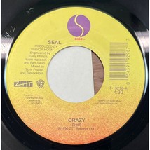 Seal Crazy / Sparkle 45 Electronic Pop 1990 Sire 7-19298 - £5.52 GBP
