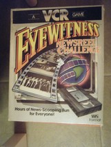 Eyewitness Newsreel Challenge Game Vcr 1985 Excellent Complete! - £6.05 GBP