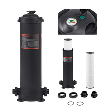 VEVOR Cartridge Pool Filter Valve 100 Sq.Ft 6142 GPH Pool Filtration System - $239.90