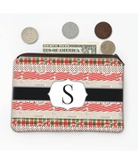Abstract Christmas : Gift Coin Purse Vintage Pattern Holiday Decor Polka... - £8.01 GBP