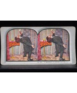 Antique Stereoview Herman Knutzen 1906 Magician Color View Rare 703 (d) - €21,60 EUR