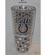 24 oz Tervis Tumbler NFL Indianapolis Colts Blue White - $294.79 MXN