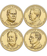 2013 - P Presidential Dollar 4 Coin Set - Philadelphia Mint - Fast Shipping - $43.89 CAD