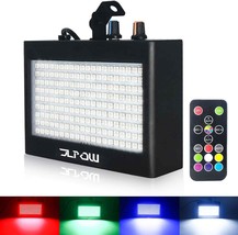 Strobe Light, Jlpow Ultra Bright Rgb Led Strobe Lights (Metal Case), Sound - £33.44 GBP