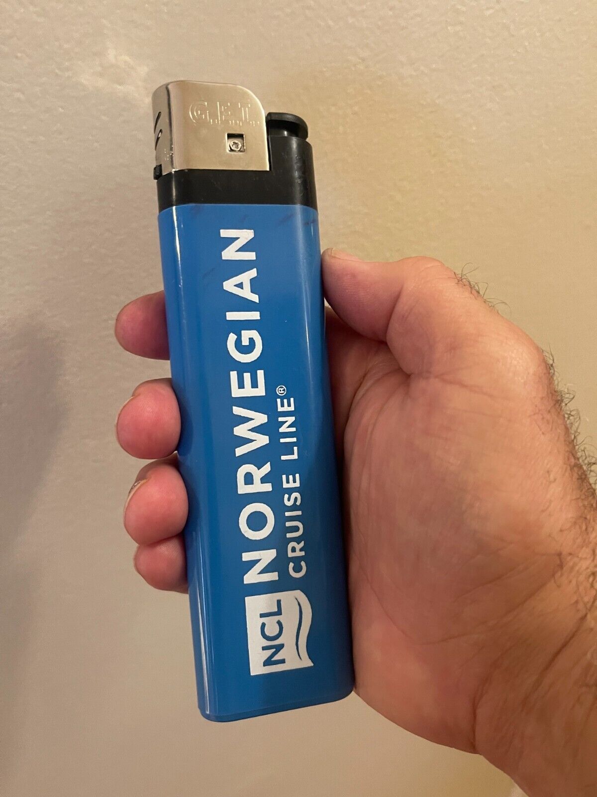 Jumbo Size Huge Big Giant 6.5inch Norwegian Cruise Line lighter - $7.91