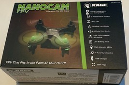 NANOCAM Ultra-Micro FPV RTF Drone RGR4110 Fits in the Palm Toy NEW - $59.99