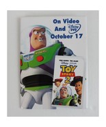 Disney Pixar Toy Story 2 VHS &amp; DVD Movie Promo Pin Button - $11.51 CAD