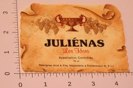 Vintage Julienas Les Hors label - $4.94