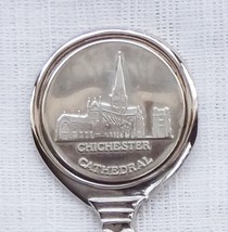 Collector Souvenir Spoon Great Britain UK England Chichester Cathedral - £11.96 GBP