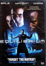 Equilibrium [DVD 2003 Widescreen] Christian Bale, Emily Watson, Taye Diggs - £1.80 GBP
