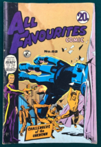 ALL FAVORITES #82 Challengers (Australian) Colour Comics B&amp;W Jack Kirby art VG+ - £14.98 GBP