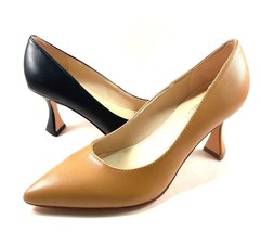 Nine West WhyNot Mid Flared Heel Pointed Toe Pumps Choose Sz/Color - £47.01 GBP