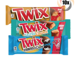 10x Packs Twix Variety Chocolate Cookie Bars Share Size Candy ( Mix &amp; Ma... - $35.43