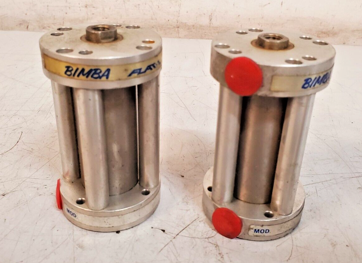 2 Qty. of Bimba Pancake Air Pneumatic Cylinders FO-09-2.5 | 10500-00172 ... - $52.24